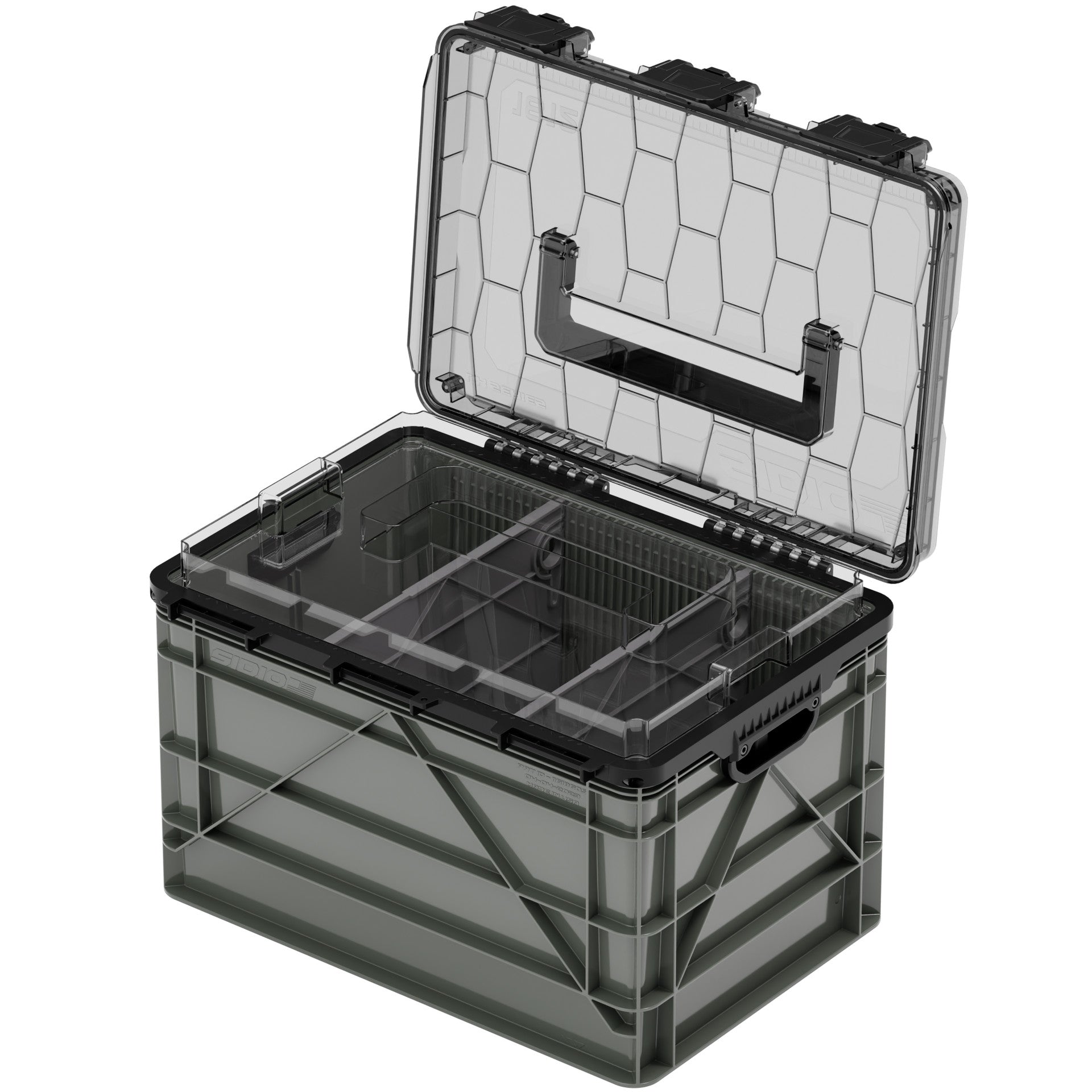 LK 1812 Stealth with drop-in top tray installed