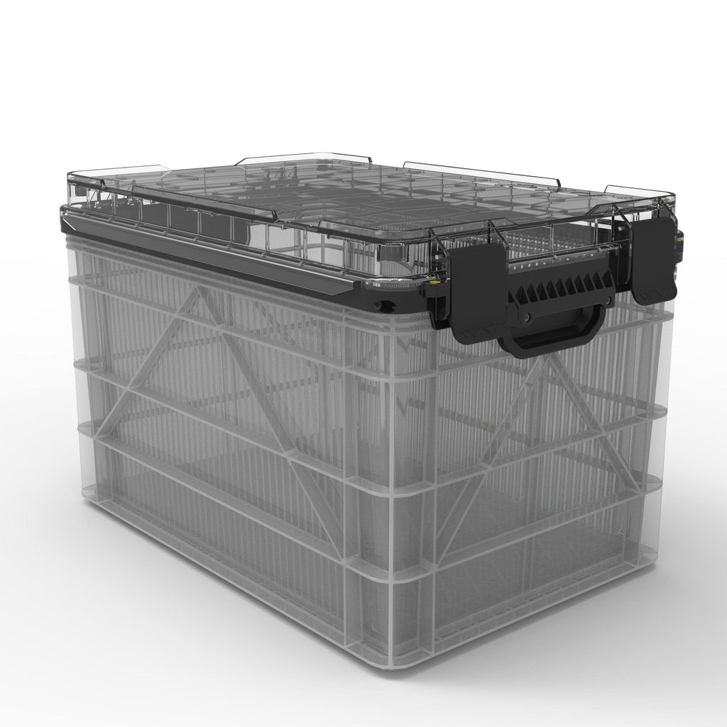 SIDIO, Heavy Duty Storage Container, Capacity 250 lb, Material Plastic,  Model# SP-1002