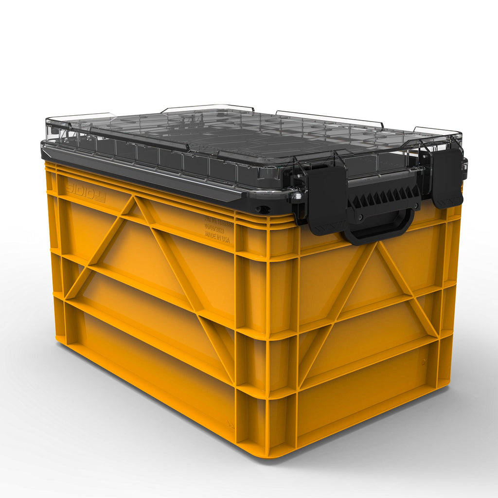 SIDIO, Heavy Duty Storage Container, Capacity 250 lb, Material Plastic,  Model# SP-1002